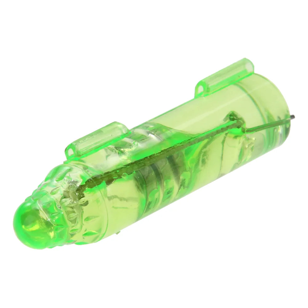 1-10PCS Underwater Mini Fish Attraction Indicator Lure LED Flashing Light Bait Fishing Tools Deep Drop Light Squid Bait Hard Lur