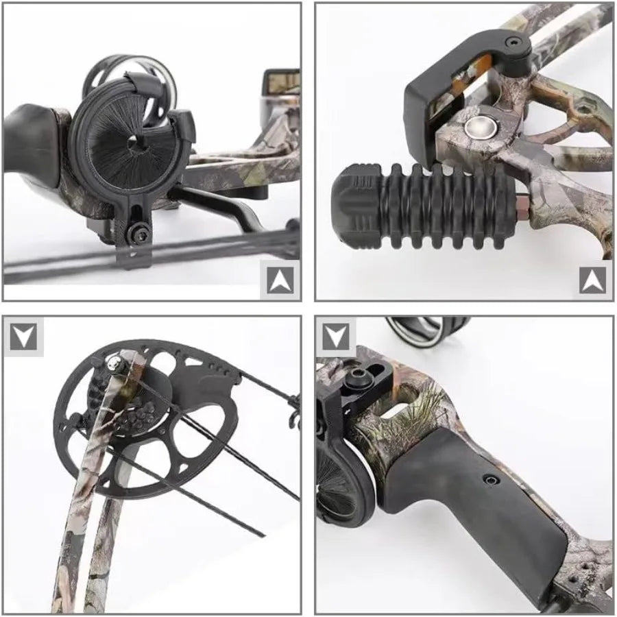 Adjustable RightHand Compound Bow and Archery Set for Adults and Beginners with 070 lbs Draw Weight Ideal for Hunting and Targe