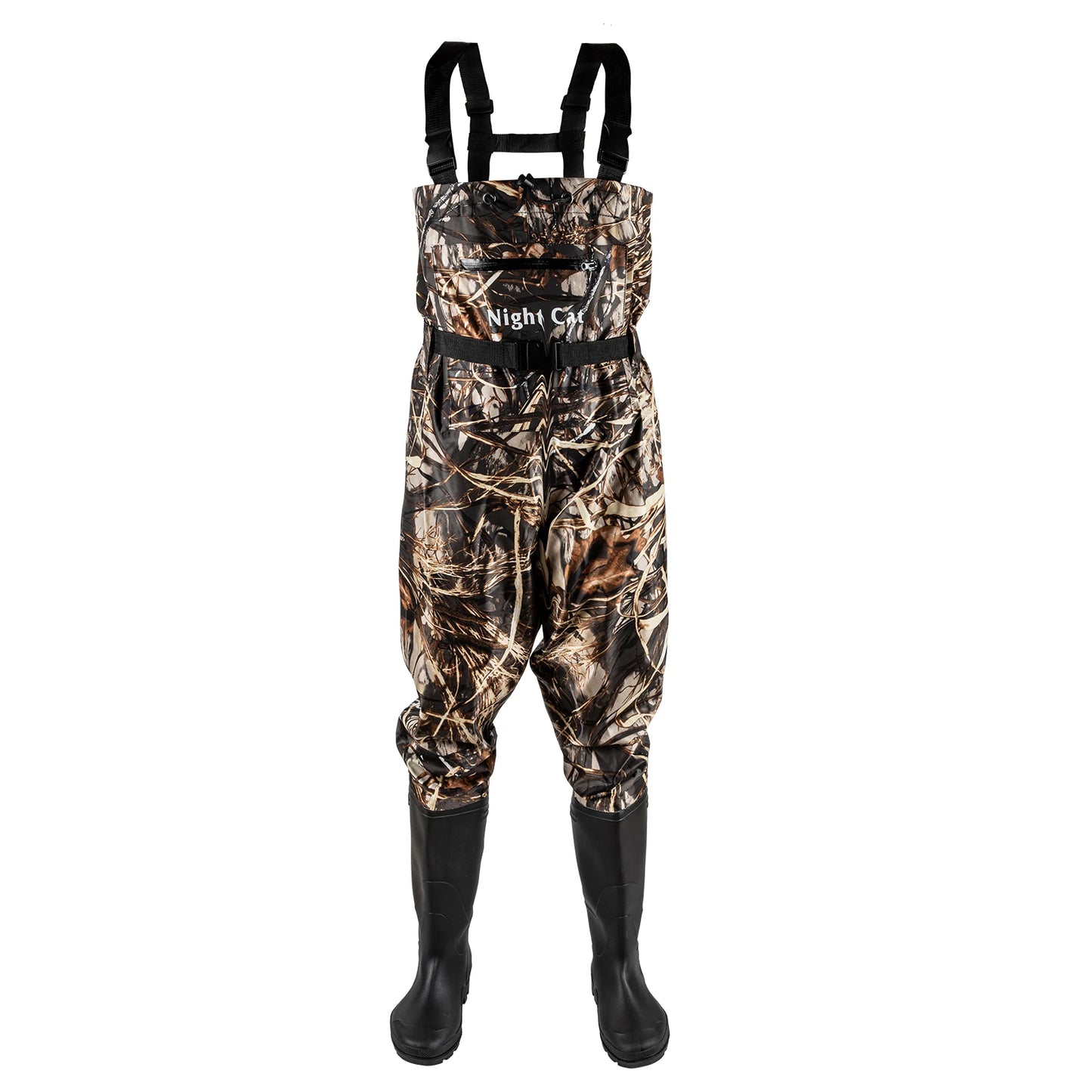 Waders Men with Boots for Fishing Waterproof Chest Wader Nylon & PVC Hunting Well