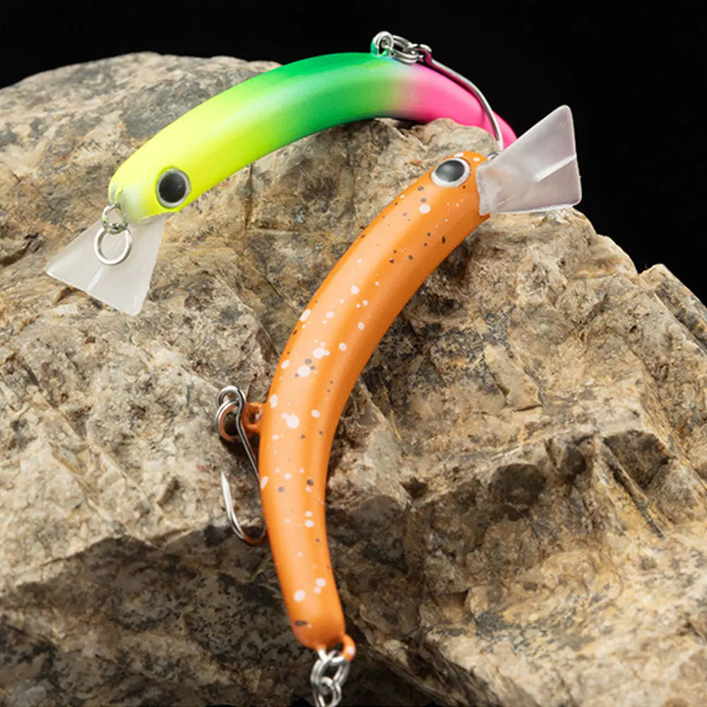 Sinking Lure Bend Baits Crankbait 4g 63mm Trout Wobbler Fishing Lure Artificial Hard Bait Fishing Accessories