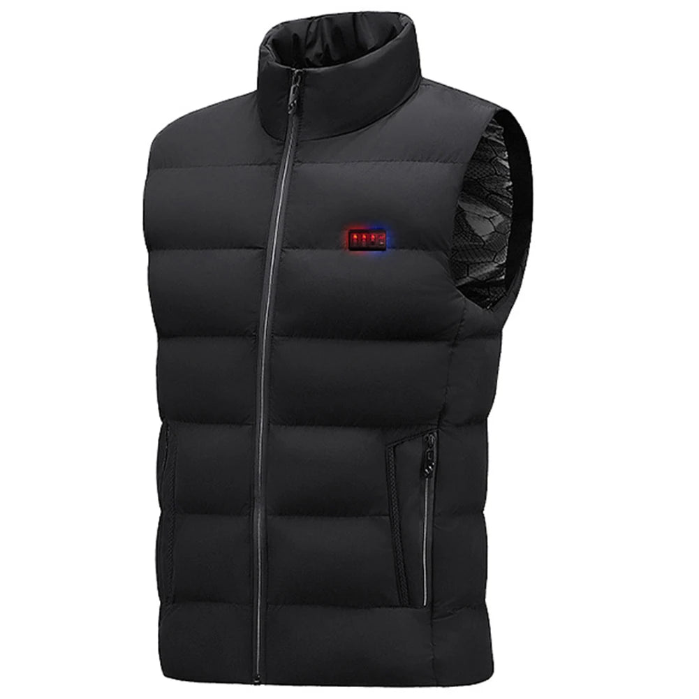 23 Areas Heated Vest for Men Women Heated Jacket Body Warmer Self Heating Vest Insulating Vest Electric Heating Vest For Camping